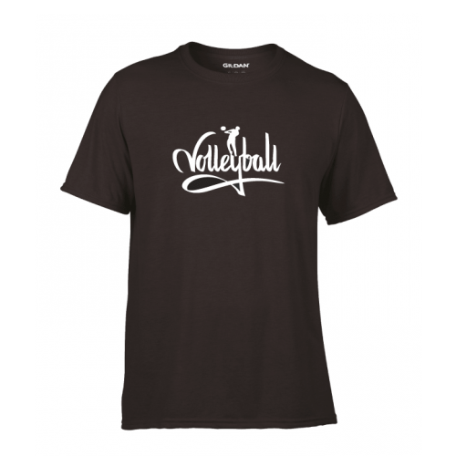 VOLLEYBALL WRITING T SHIRT